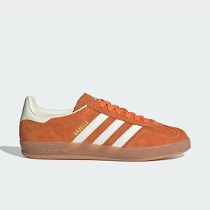7.5M / 8.5W - [NEW] Men's adidas Gazelle Indoor Shoes 'Orange' JQ8392